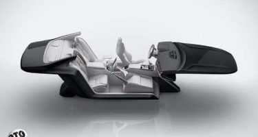 Design of luxury car cabin by Volvo