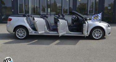 Audi A3 with six doors and eight seats